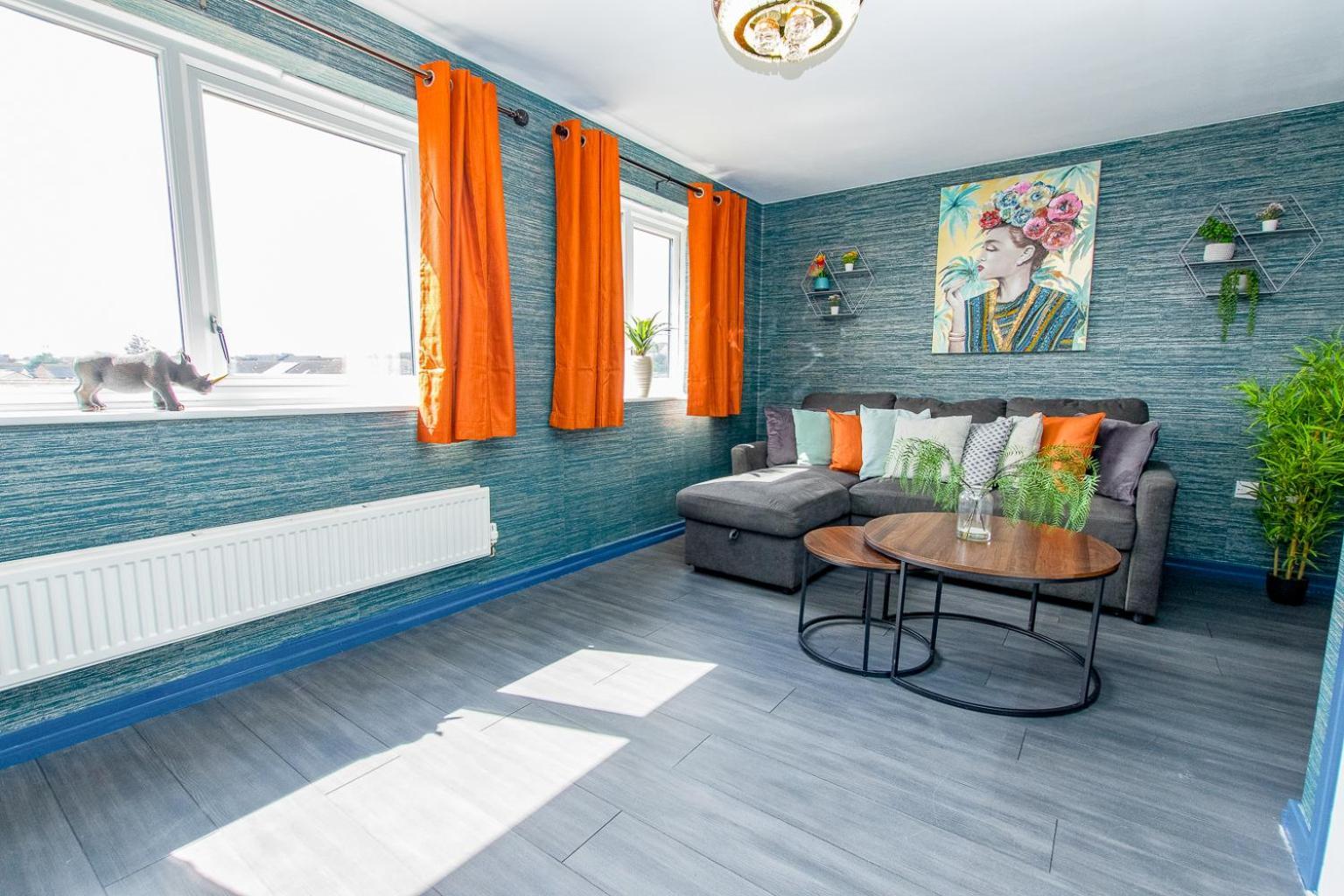 Free Parking 3 Bedroom House In 诺丁汉 外观 照片