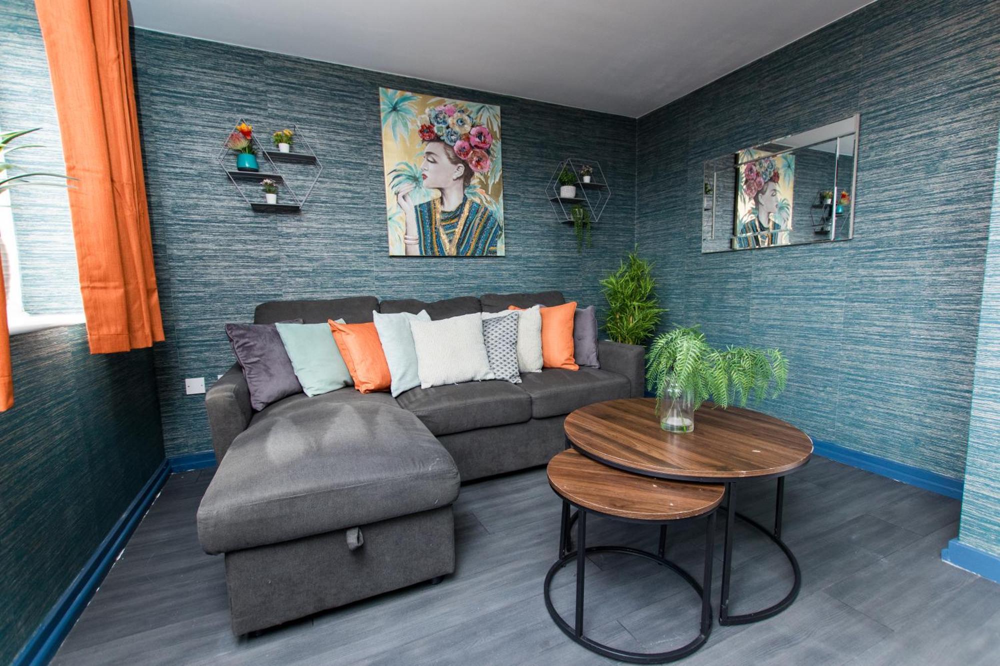 Free Parking 3 Bedroom House In 诺丁汉 外观 照片