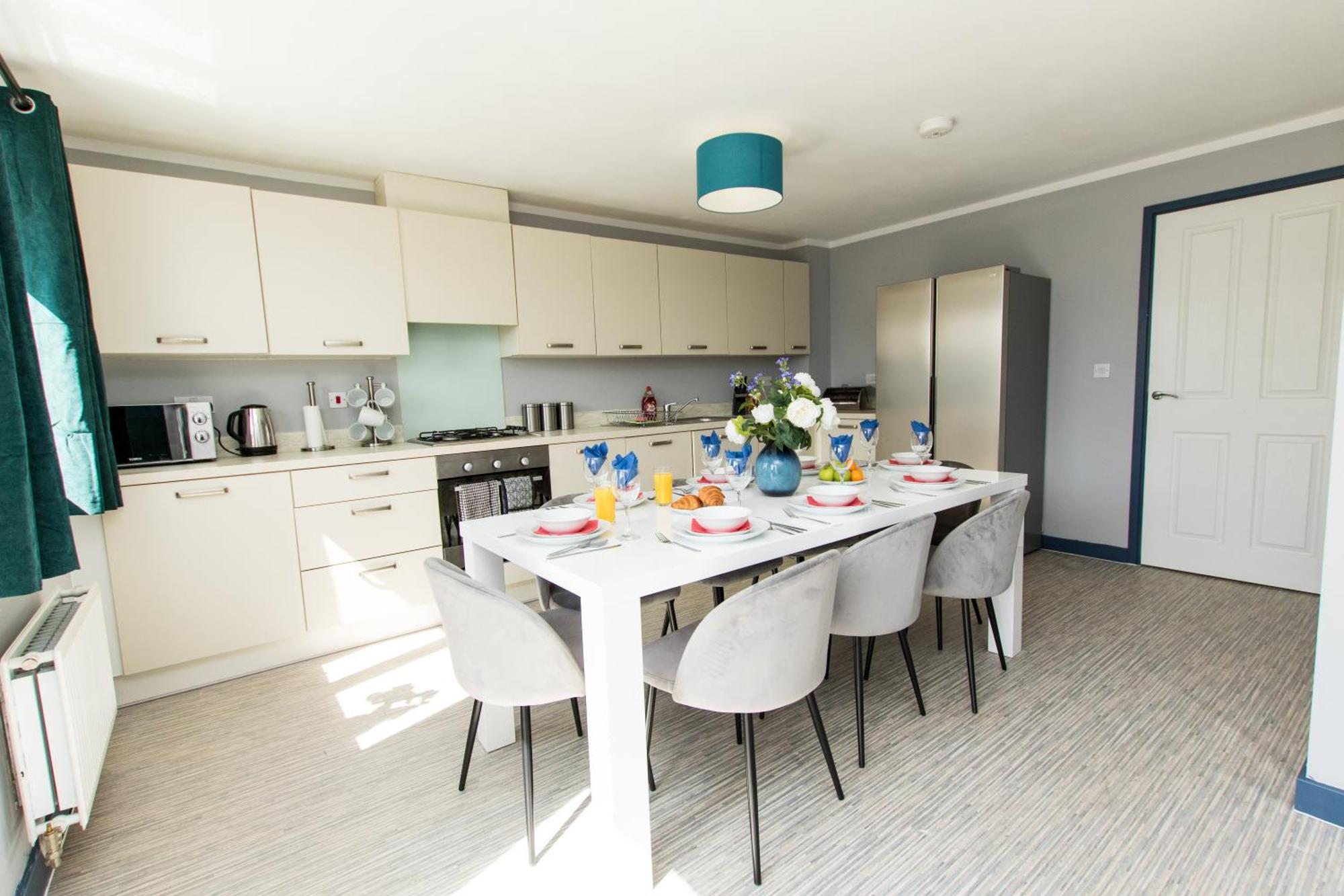 Free Parking 3 Bedroom House In 诺丁汉 外观 照片