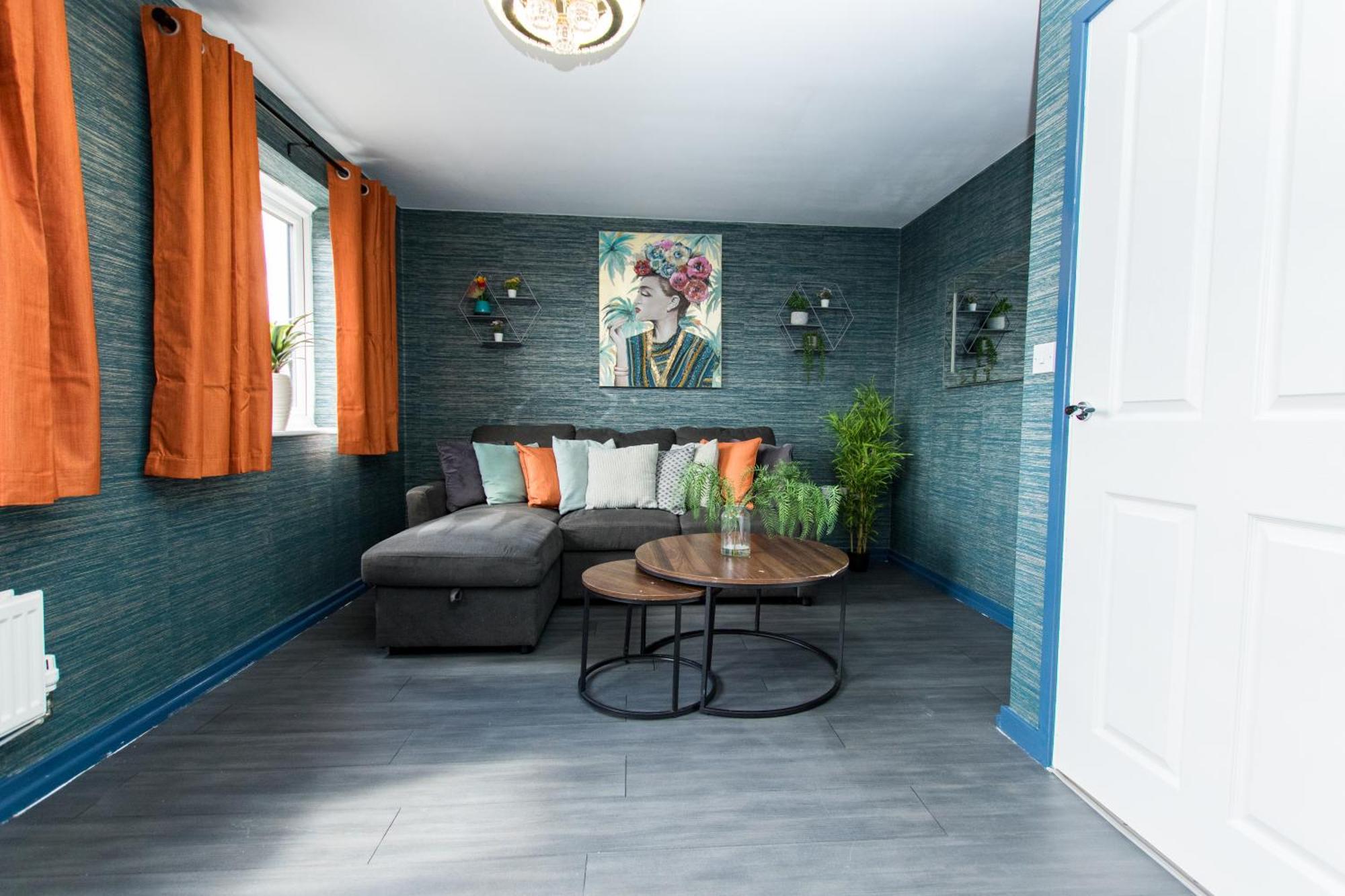 Free Parking 3 Bedroom House In 诺丁汉 外观 照片